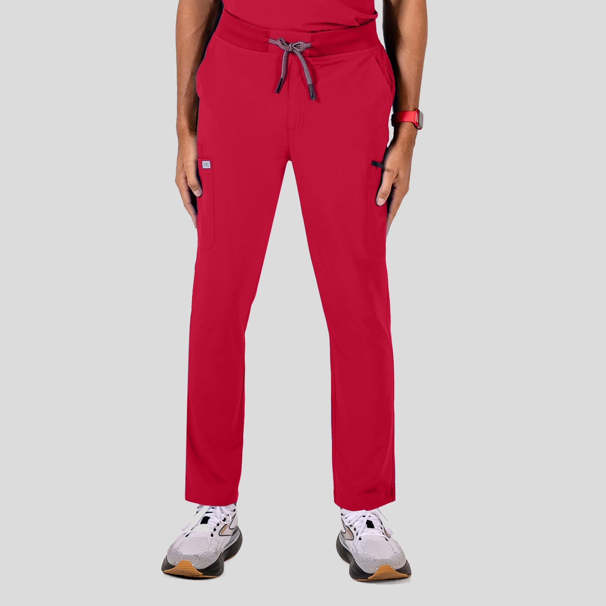 Men's Tapered Leg Pant | Red