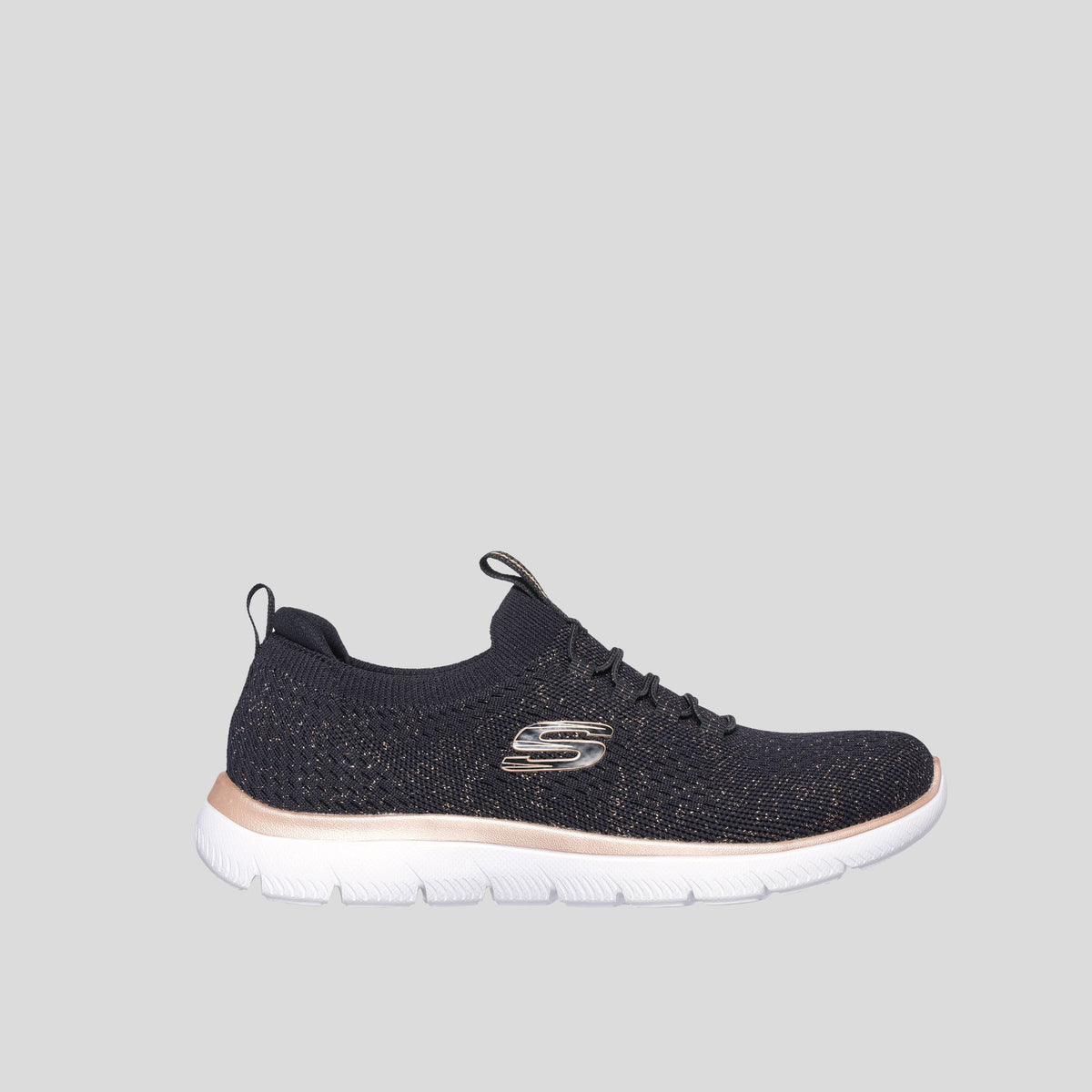 Summits - Pixi Dust | Black/Rose Gold Trim