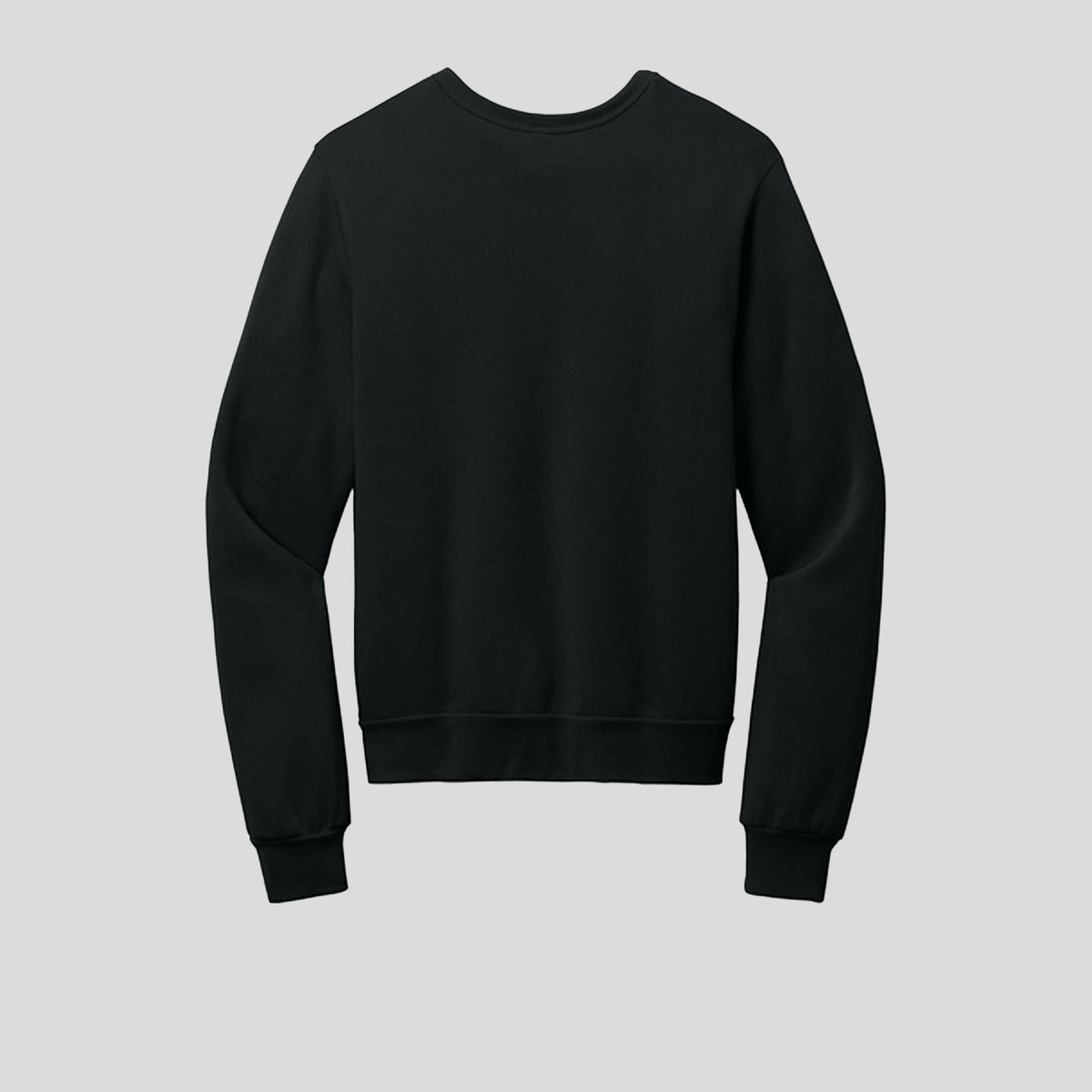 Unisex Sponge Fleece Classic Crewneck Sweatshirt | Black