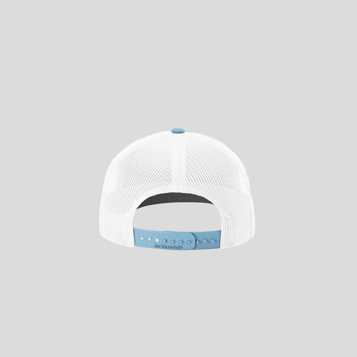 Richardson Trucker Cap | White/White/Columbia Blue