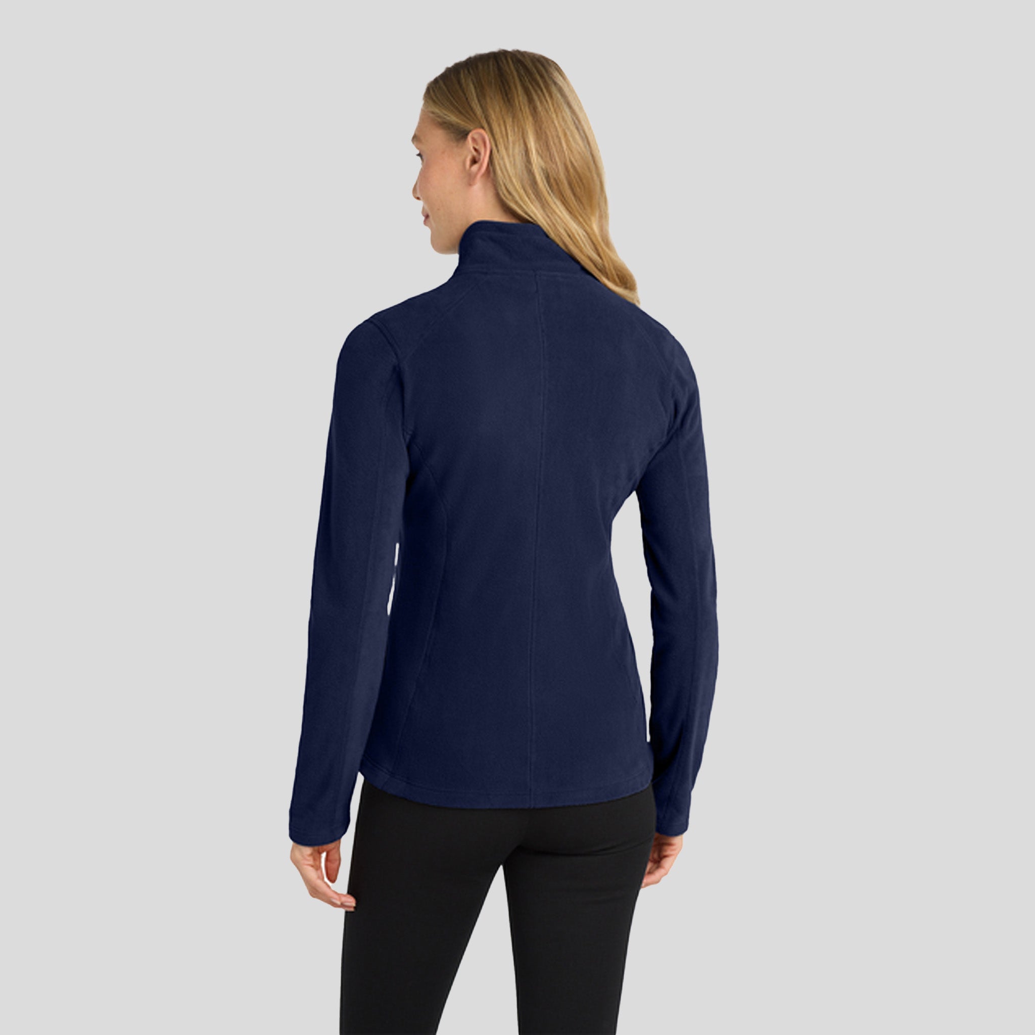 Women's Microfleece Jacket | Navy