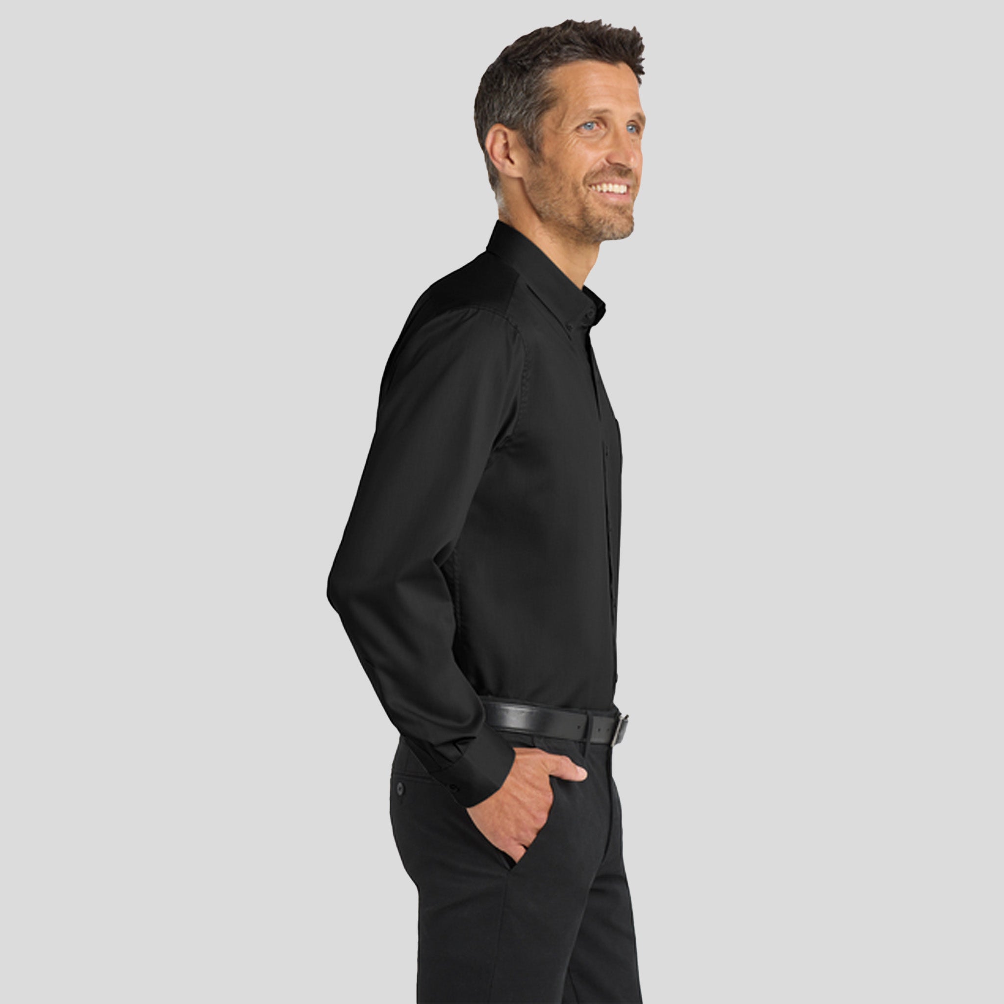 SuperProβ’ Twill Shirt | Black