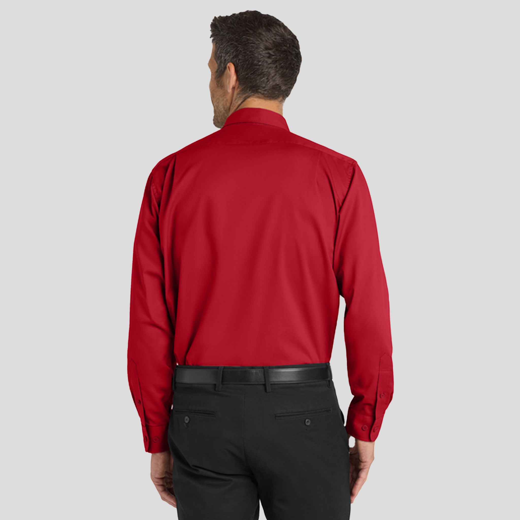 SuperProβ’ Twill Shirt | Rich Red