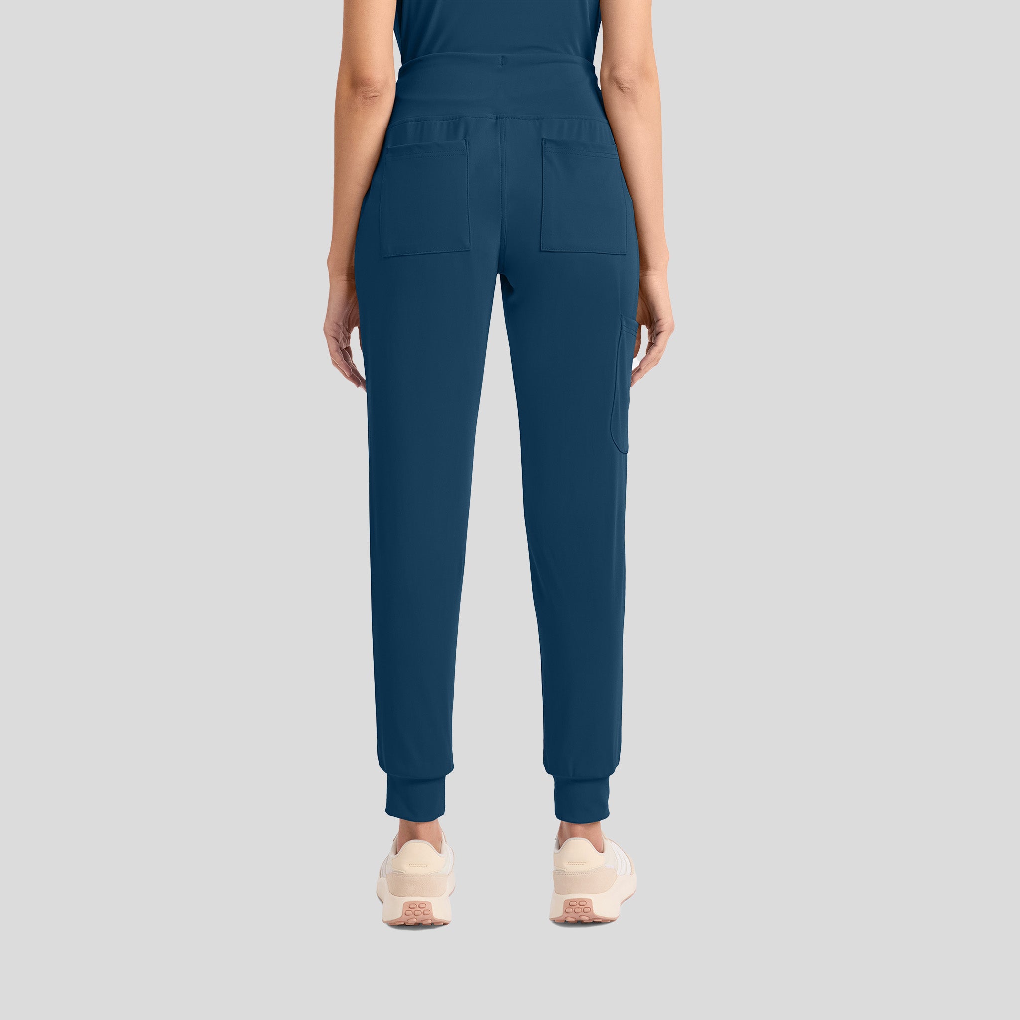 Achieve Pull-On Jogger Scrub Pant | Caribbean