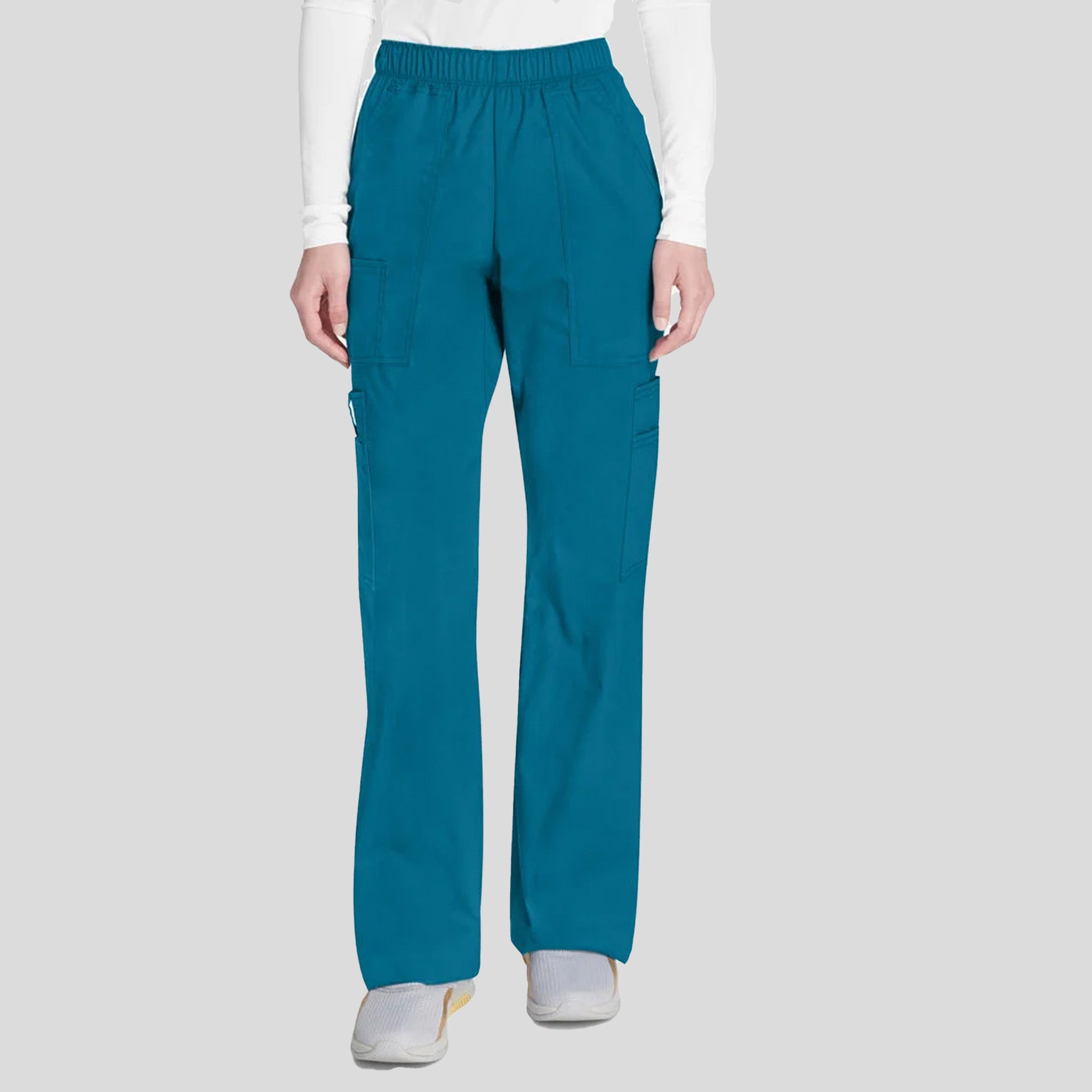 Elastic Waist Scrub Pant | Caribbean