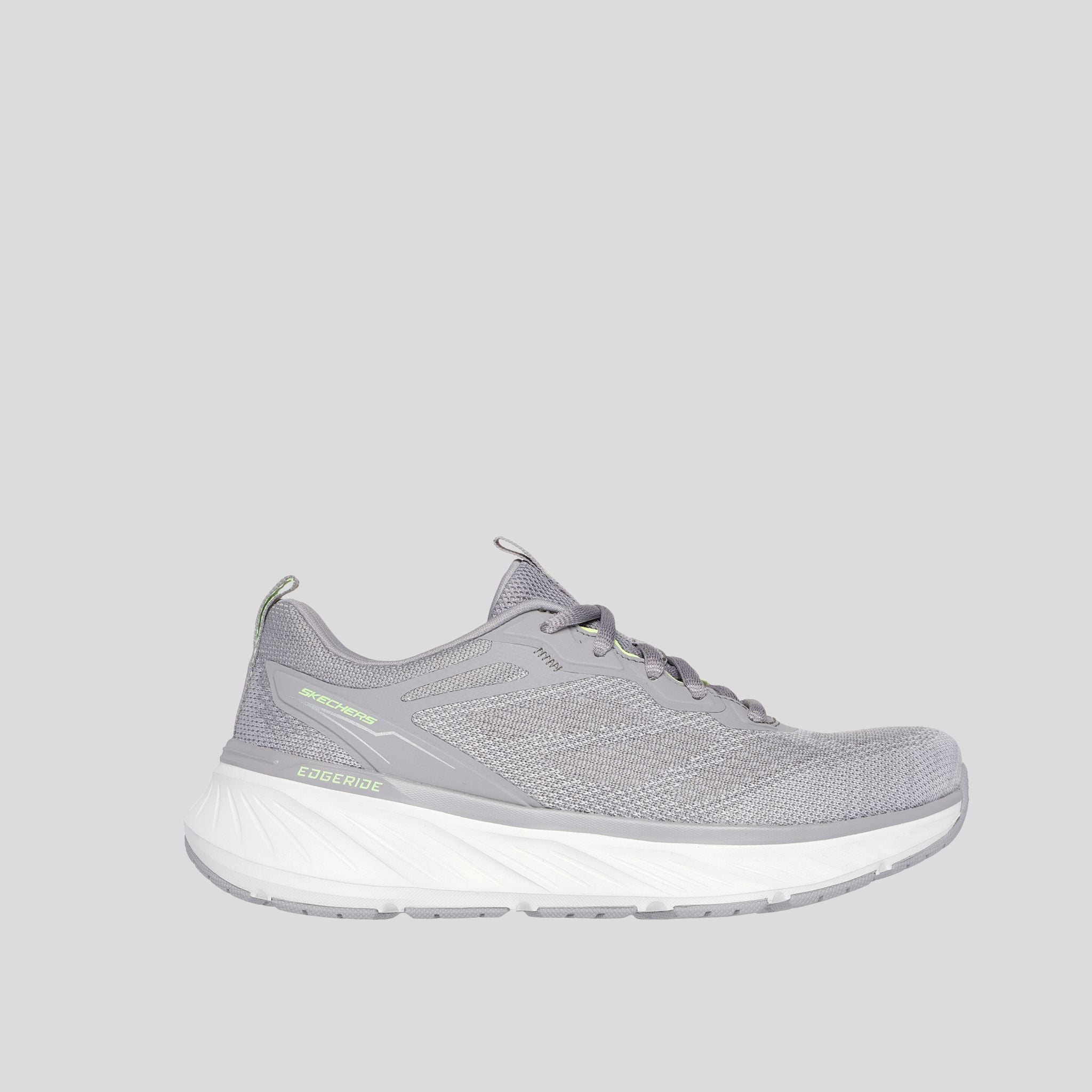 Relaxed Fit: Edgeride - Power Flow | Grey Knit/Lime Trim