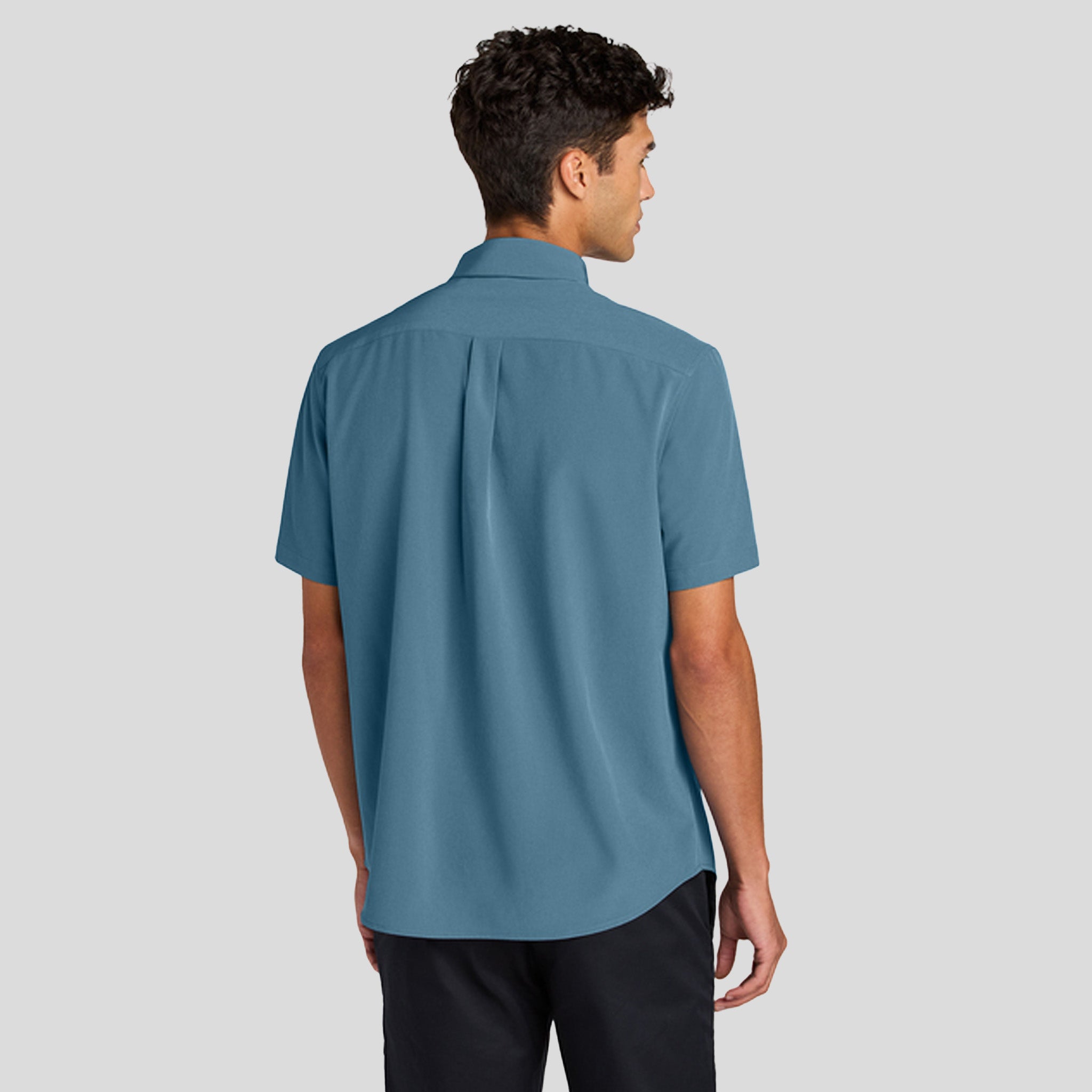 Short Sleeve UV Capital Tech Shirt | Harbor Blue