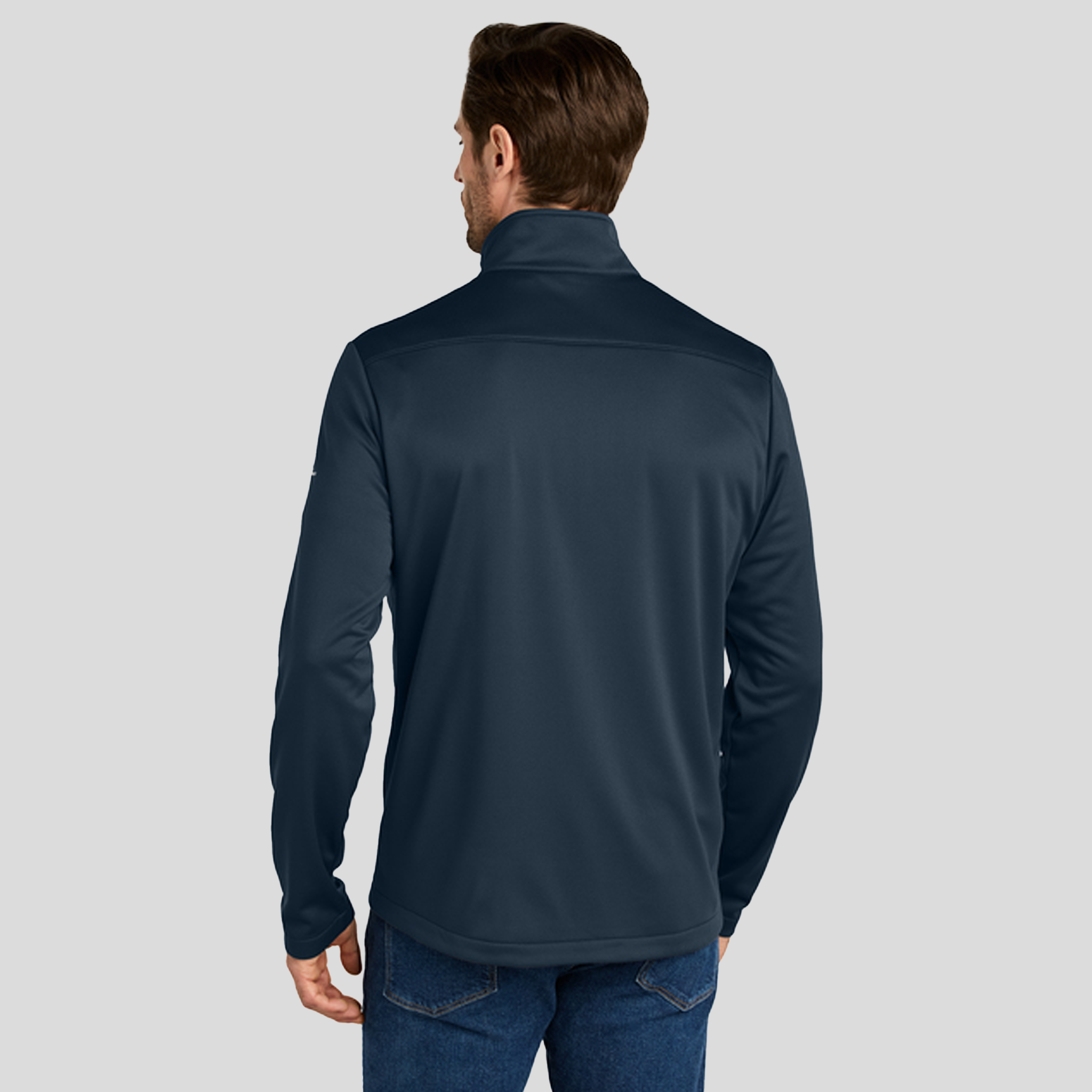 Smooth Mid Layer Fleece Full-Zip | River Blue Navy