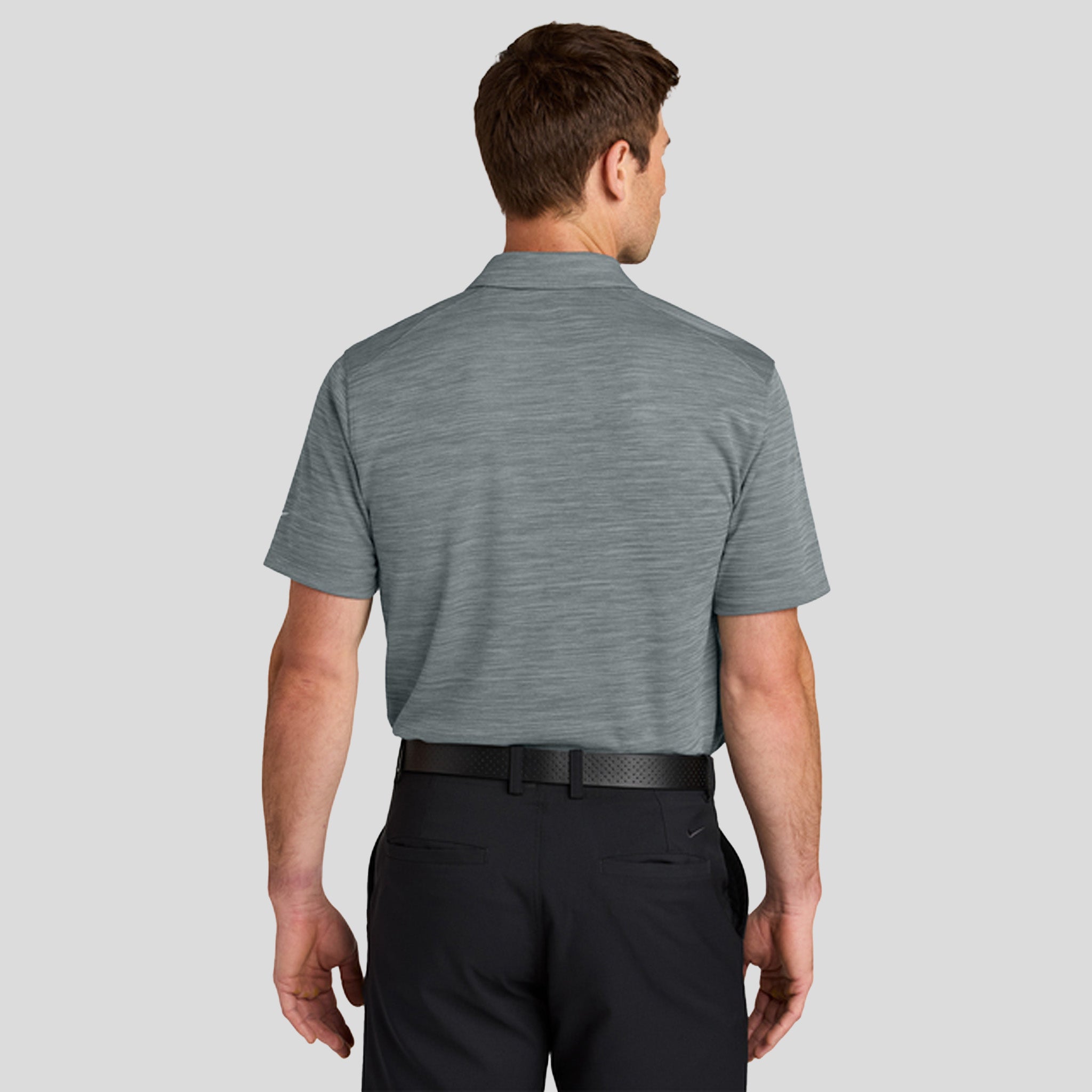 Dri-FIT Striated Polo | Cool Grey