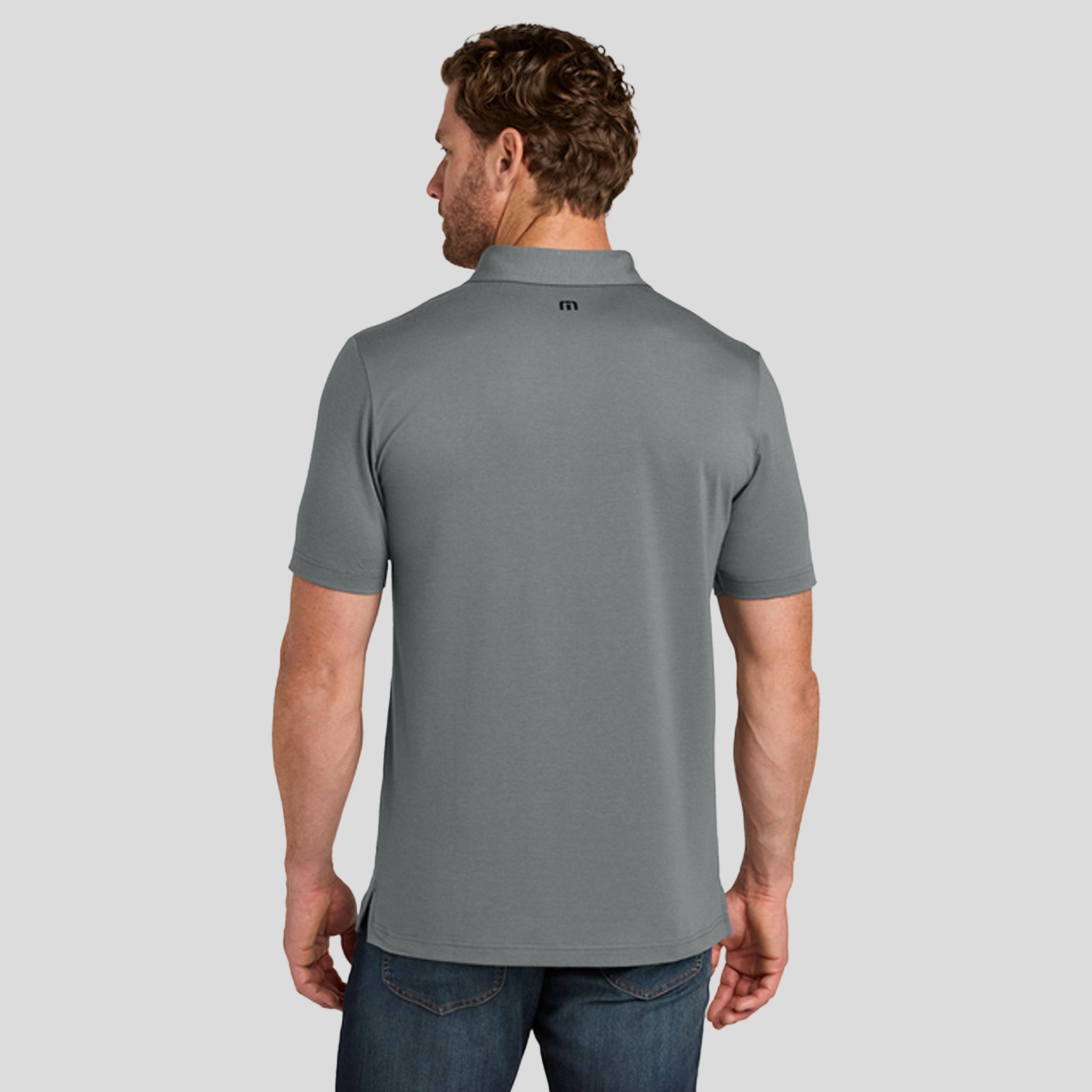 Glenview Solid Polo | Quiet Shade Grey