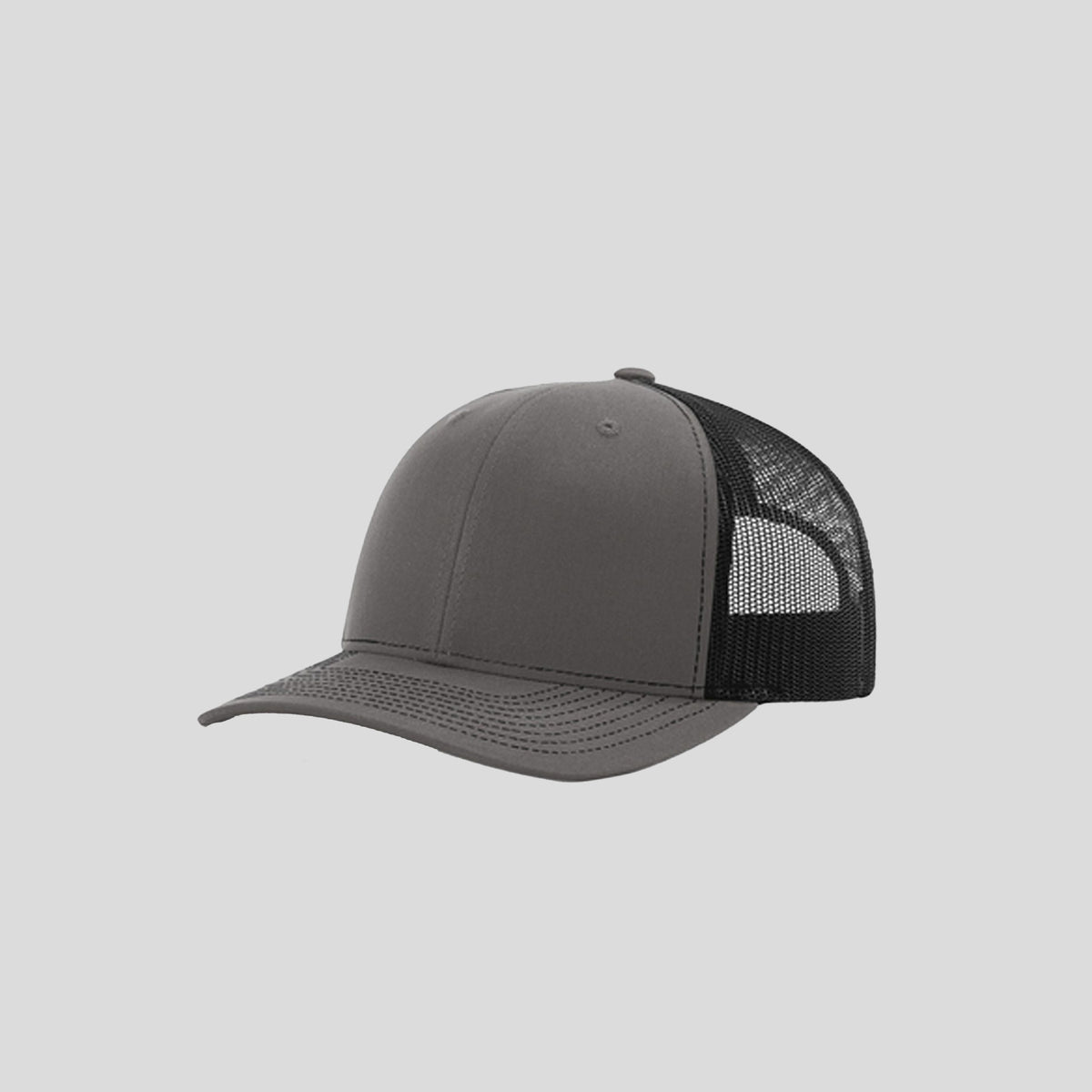 Richardson Trucker Cap | Charcoal/Black