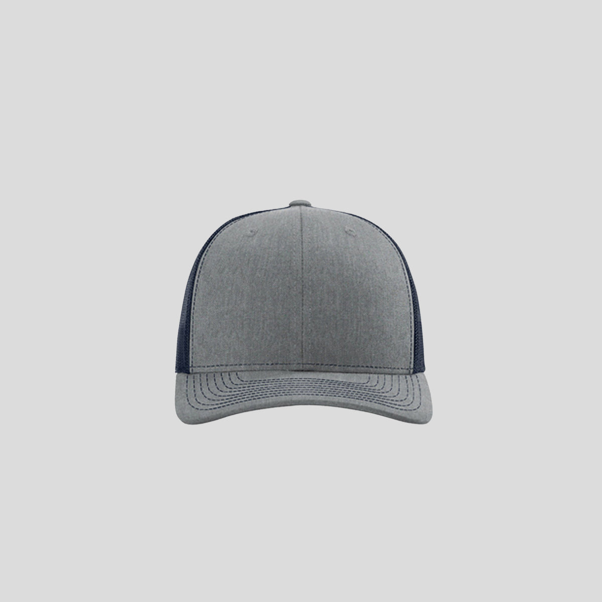 Richardson Trucker Cap | Heather Grey/Navy