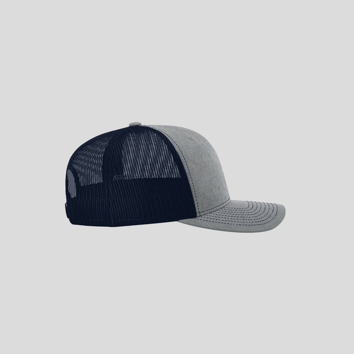Richardson Trucker Cap | Heather Grey/Navy