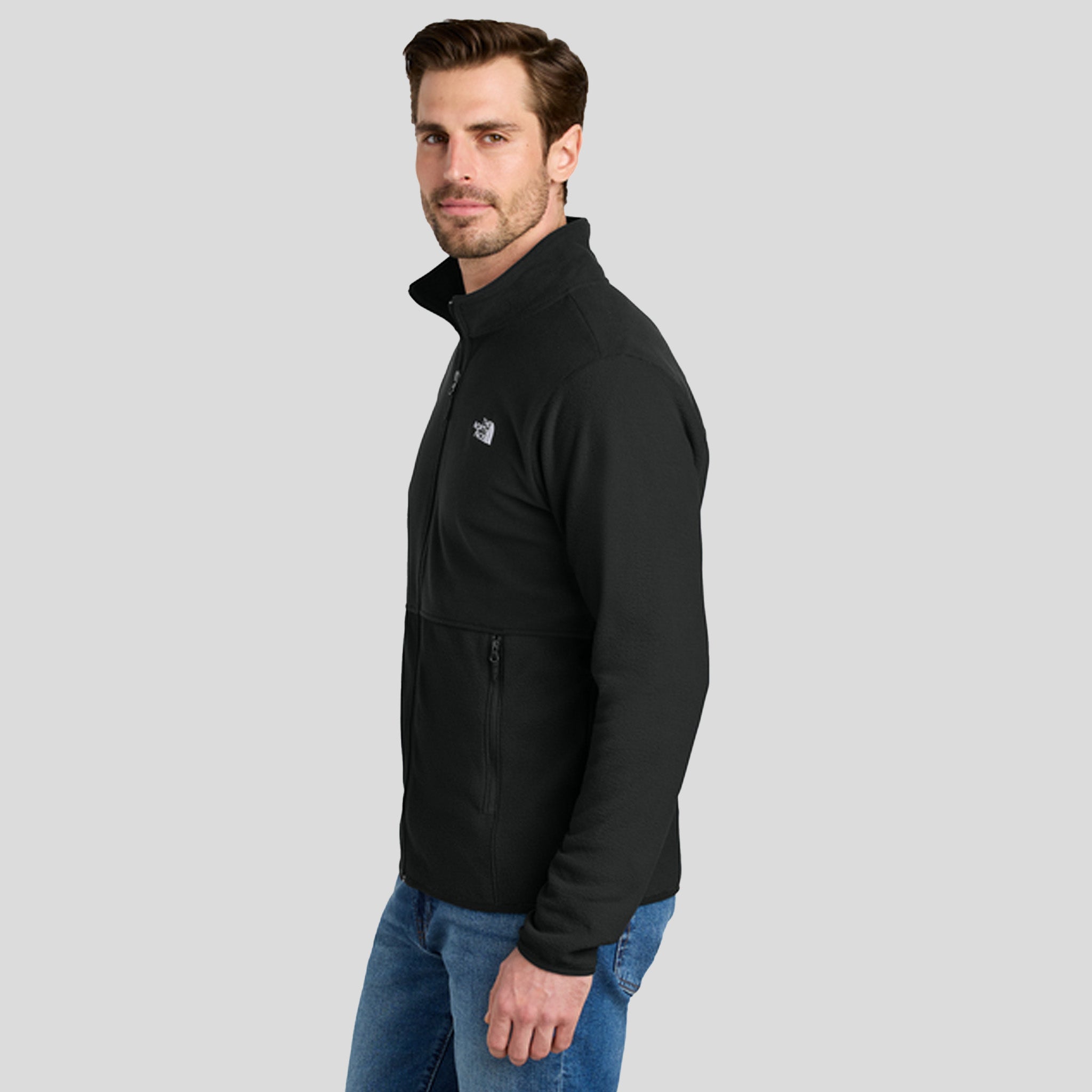 Glacier Full-Zip Fleece Jacket | TNF Black