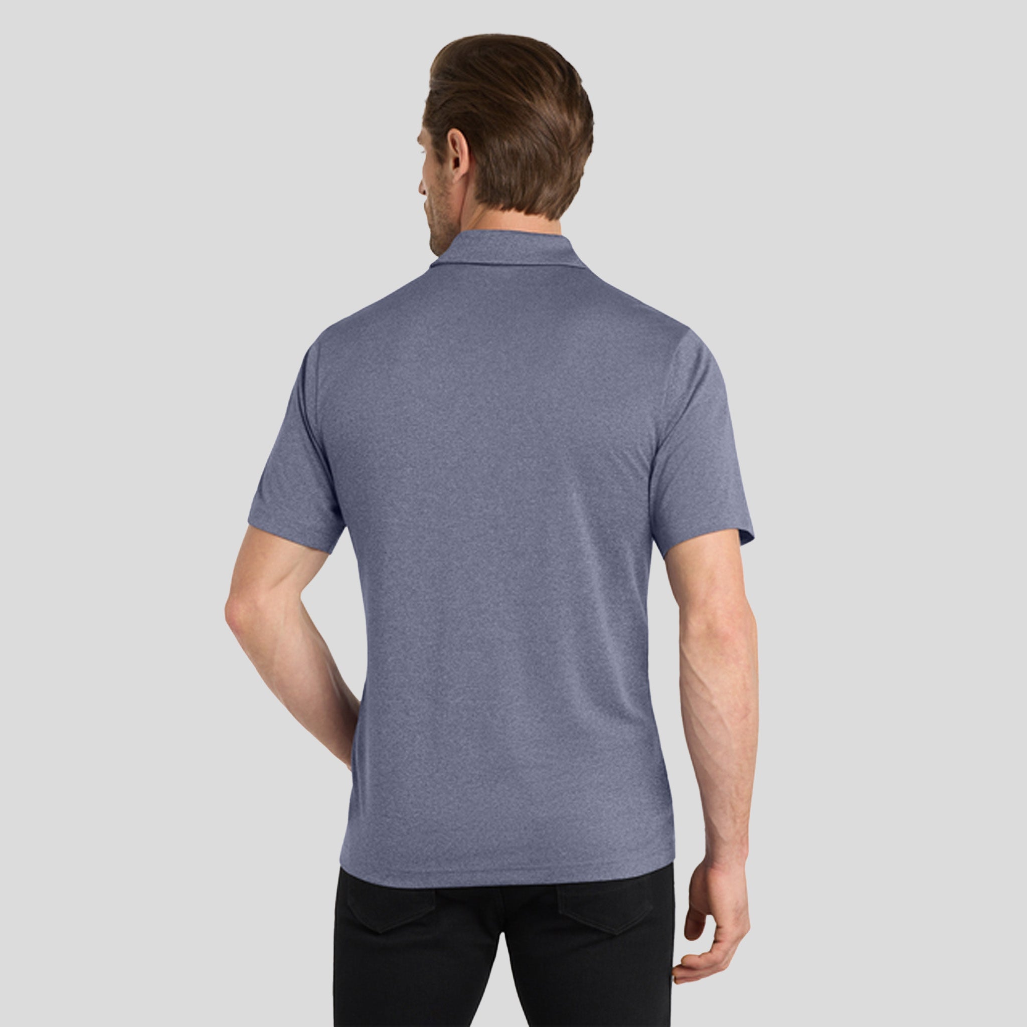 Gravitate Polo | Navy Heather