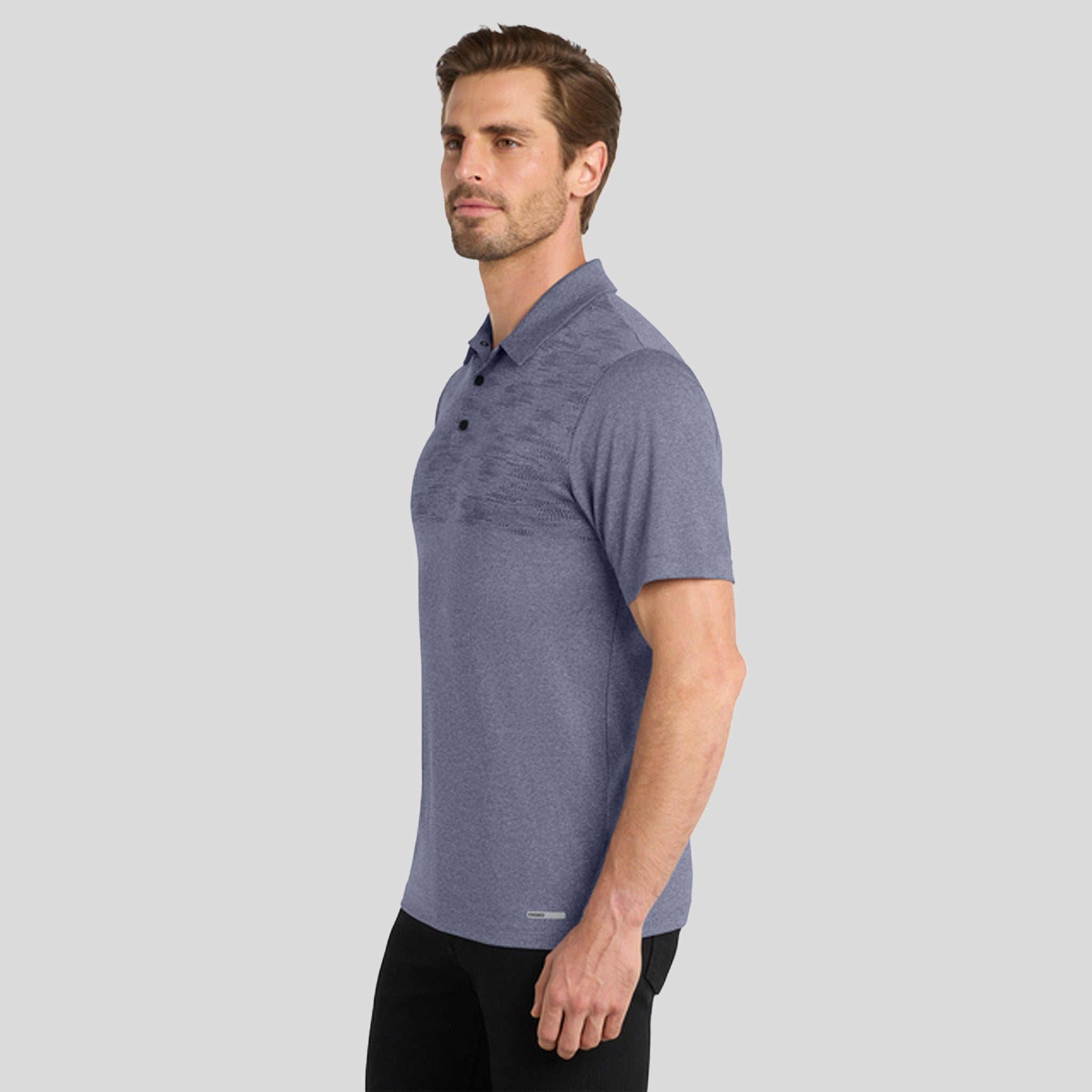 Gravitate Polo | Navy Heather
