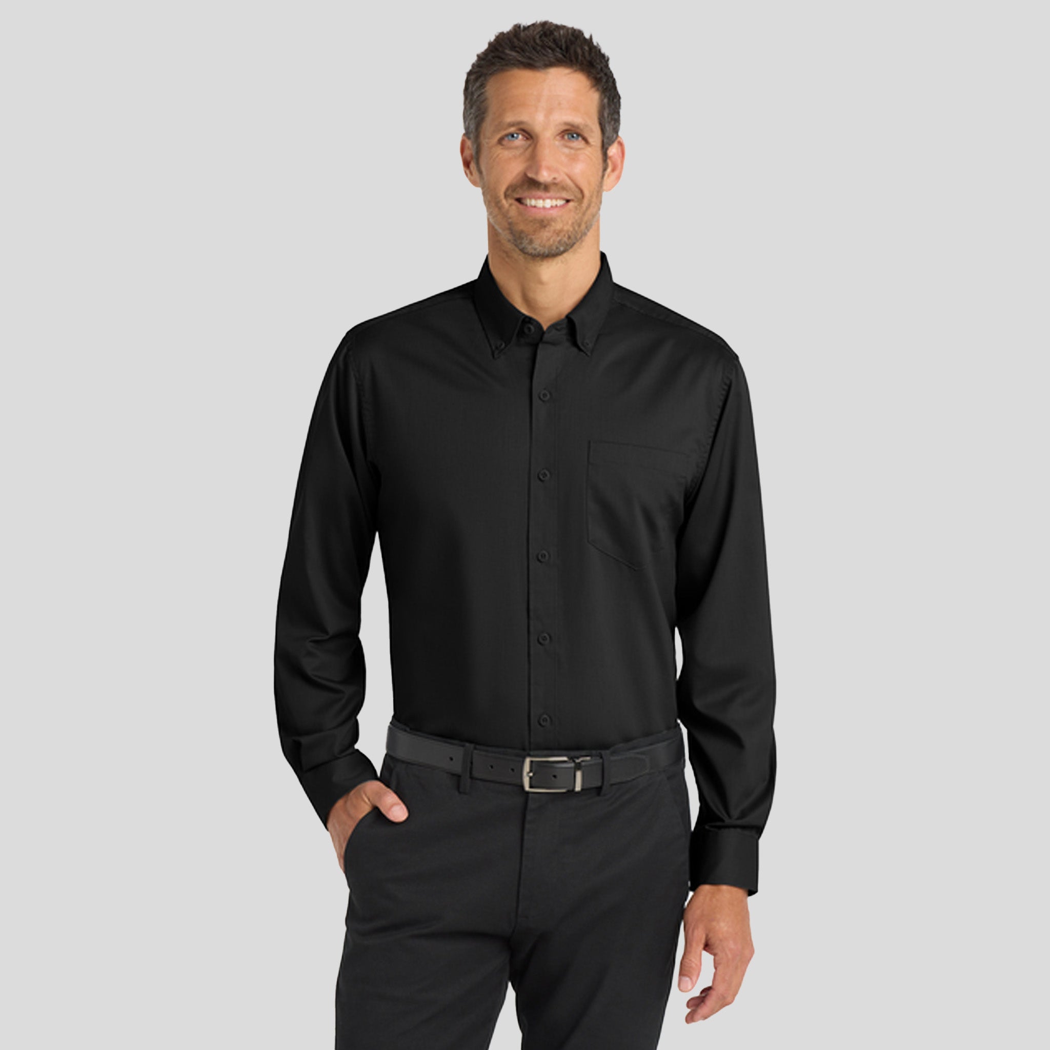 SuperPro™ Twill Shirt | Black