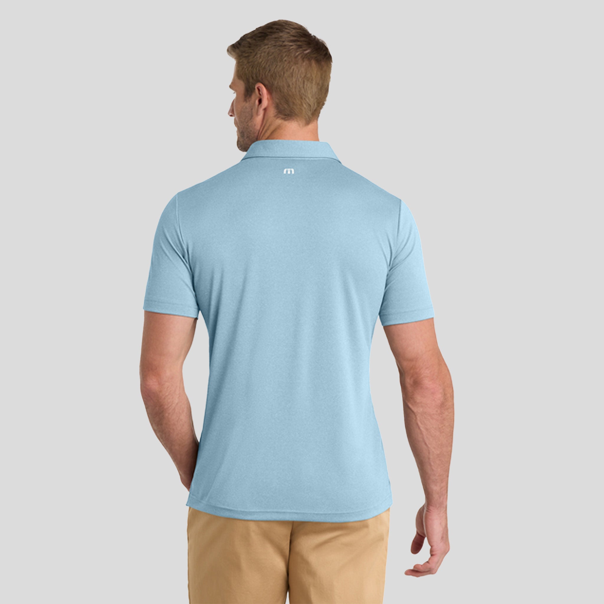 Coto Performance Polo | Brilliant Blue Heather
